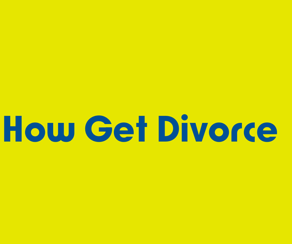 How Get Divorce