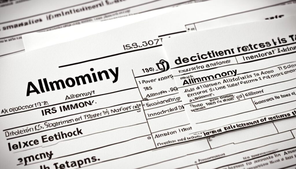 IRS definition of alimony
