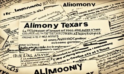 alimony laws in texas