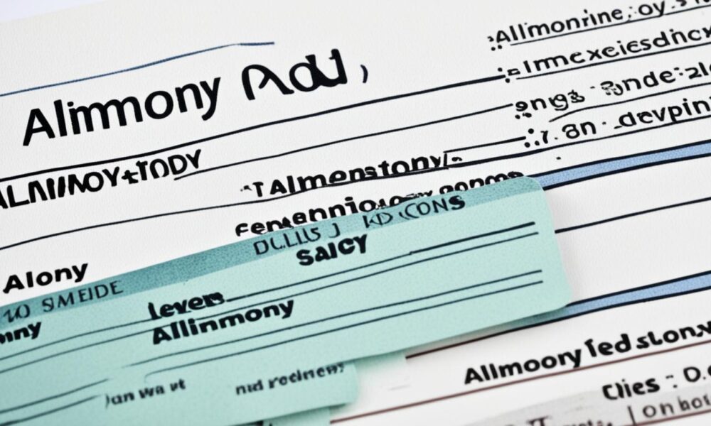 alimony tax deduction