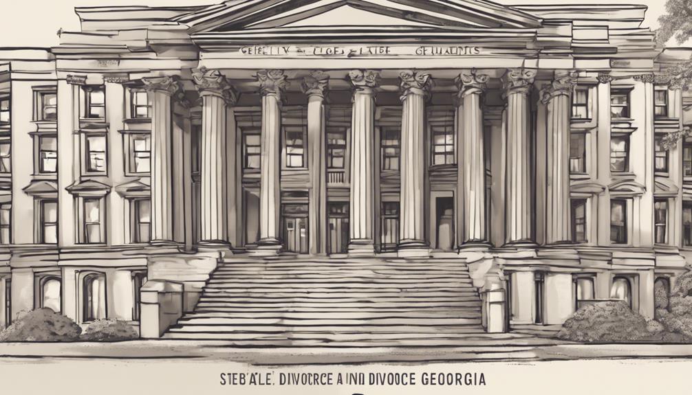 divorce costs in georgia