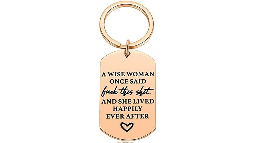 empowering key chain gift