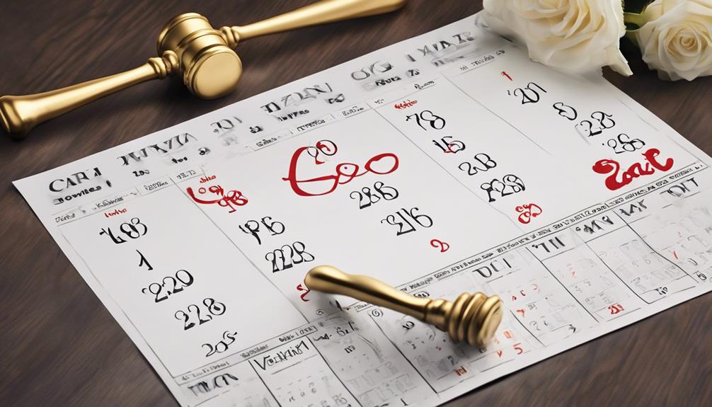 fast track divorce procedures available