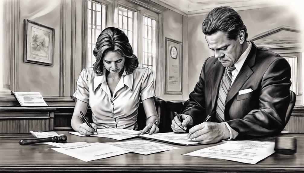 finalizing legal separation process