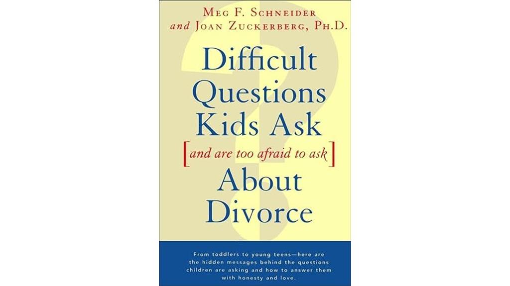 navigating kids questions on divorce