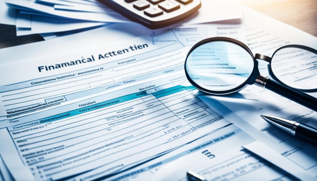 tips for filling out financial statement