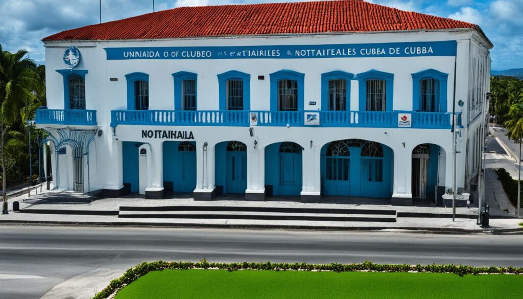 Unidades Notariales de Cuba