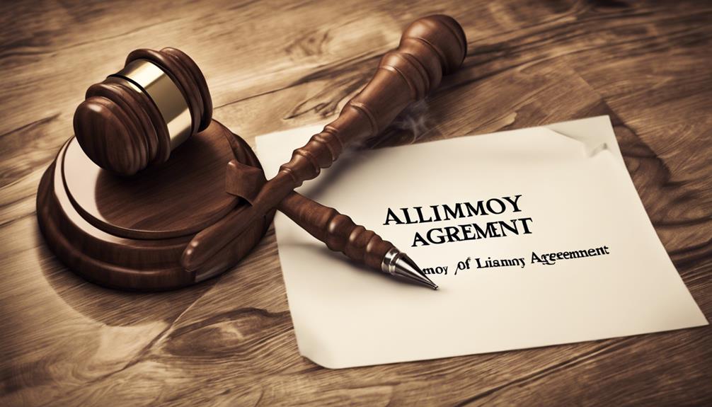 alimony terms adjustment process