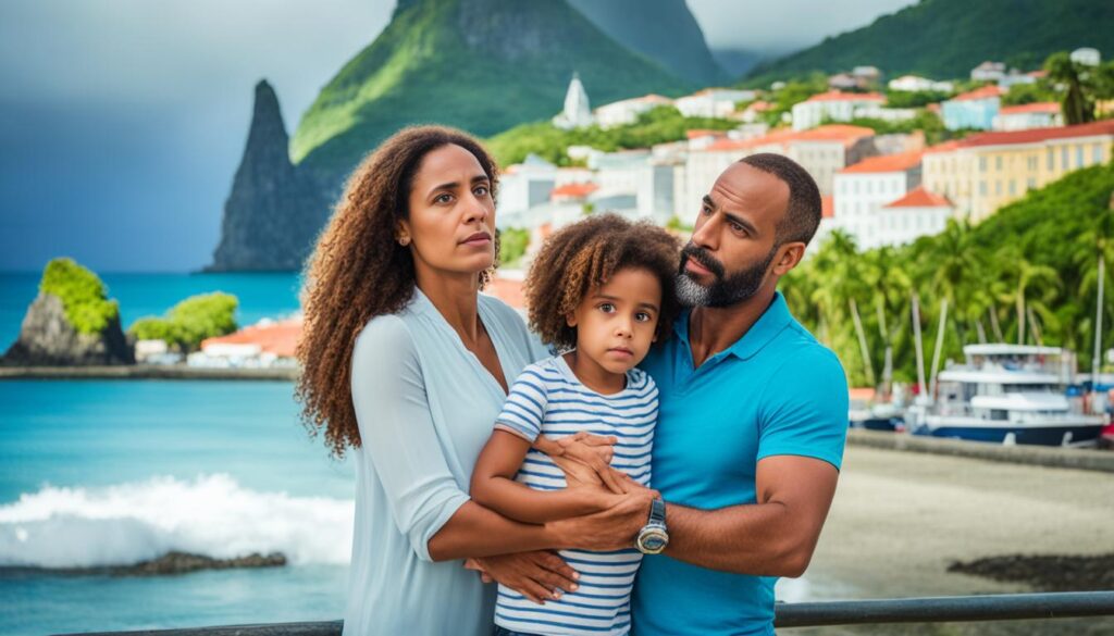 child custody in Martinique