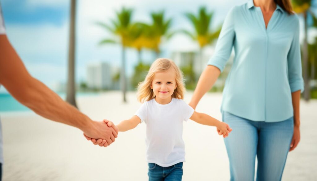 custodia de los hijos en un divorcio en Miami