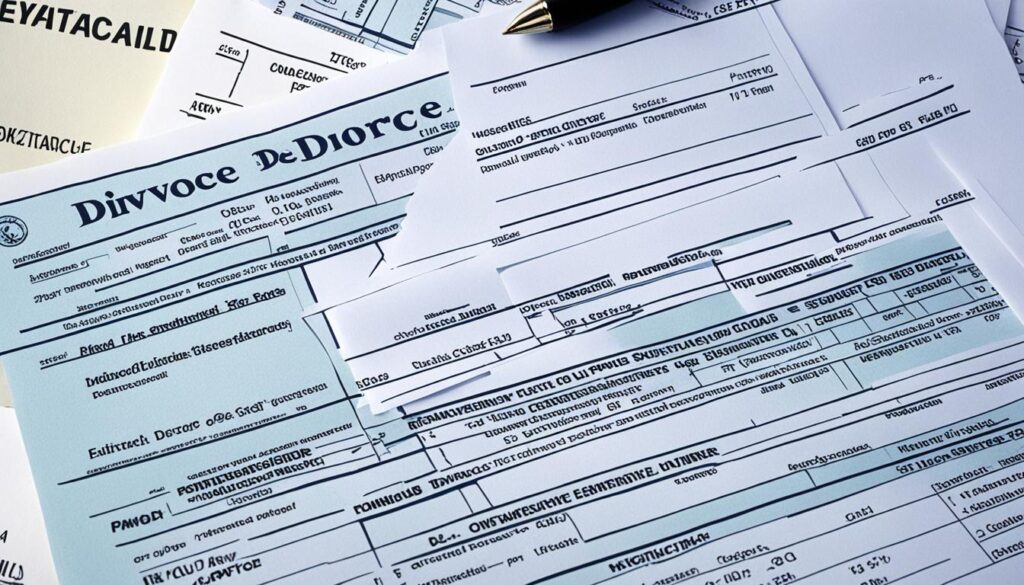 documentación financiera para el divorcio