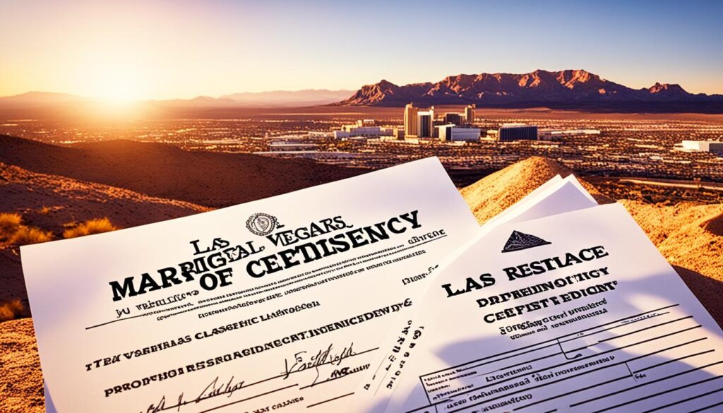 requisitos para el divorcio en Las Vegas