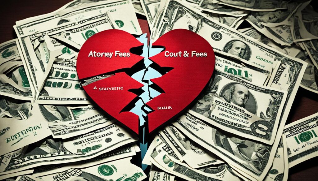 Chi phí liên quan đến ly hôn