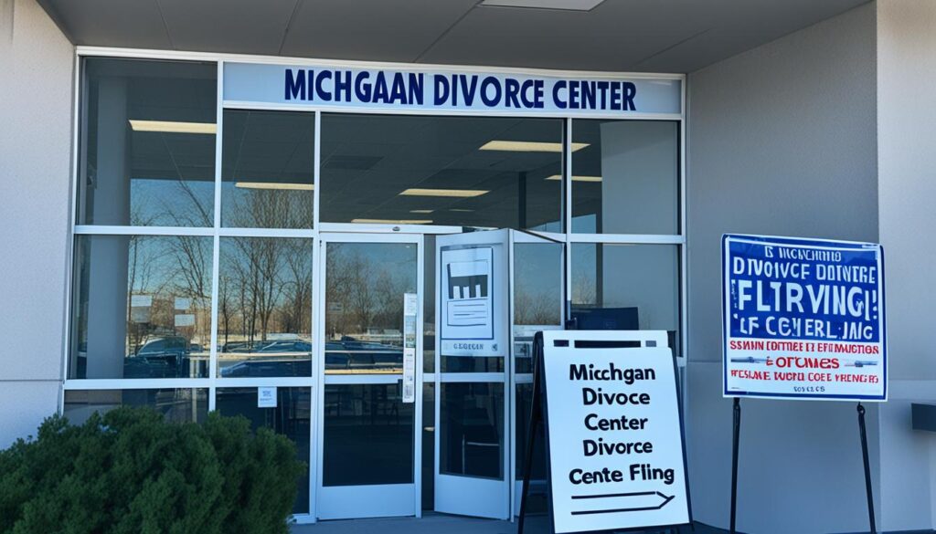 Nơi nộp đơn ly hôn tại Michigan