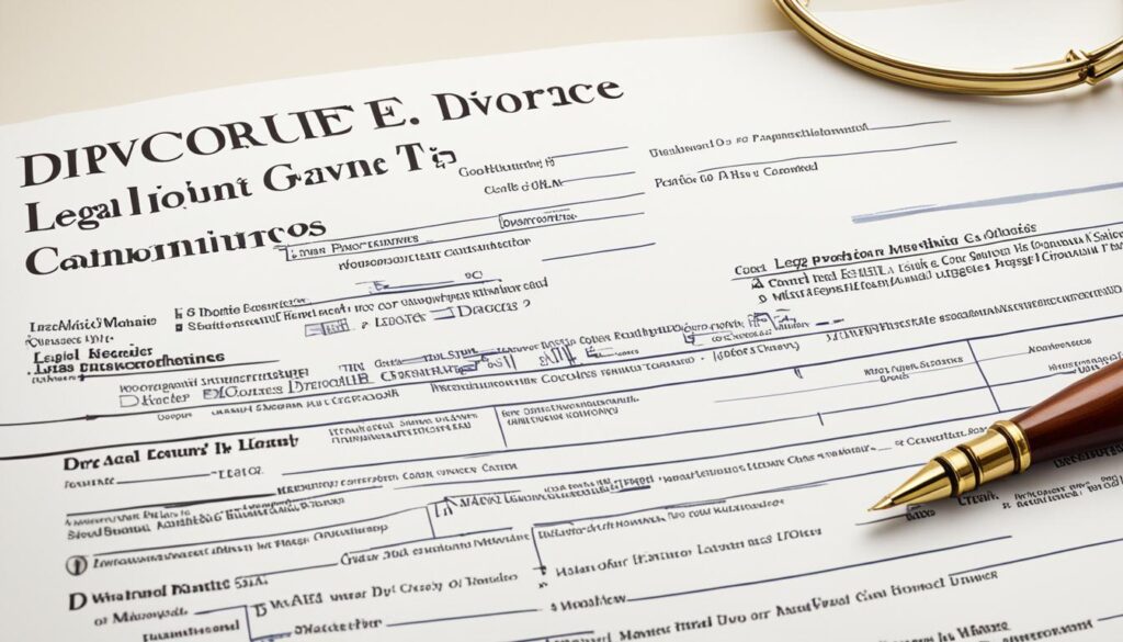 quy trình ly hôn tại Maine