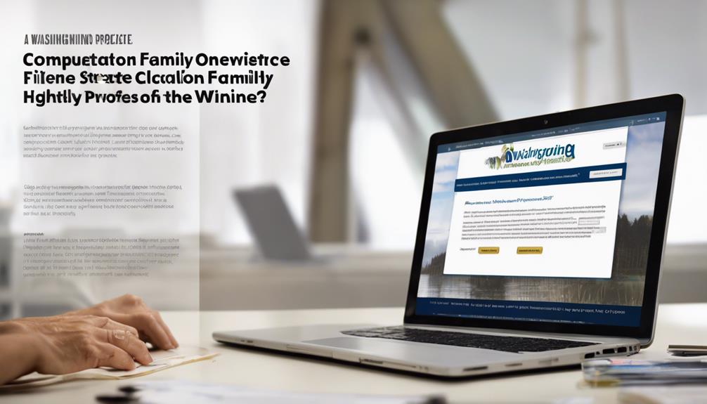 step by step guide for online divorce in washington