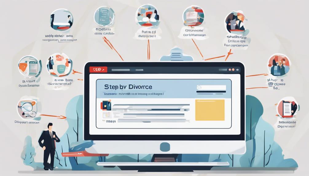 streamlined online divorce process