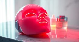 red led mask therapy