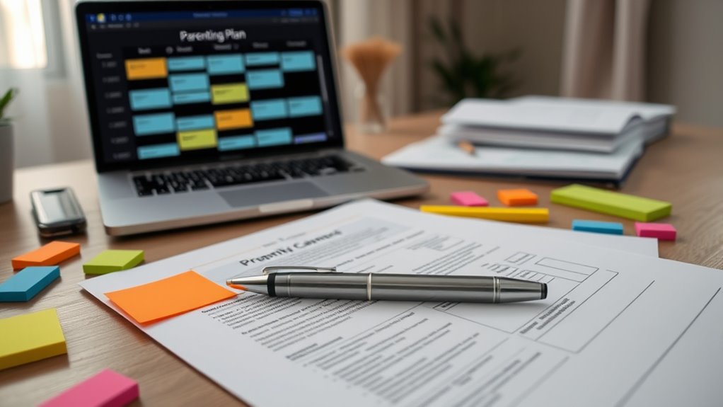 custody agreement key elements