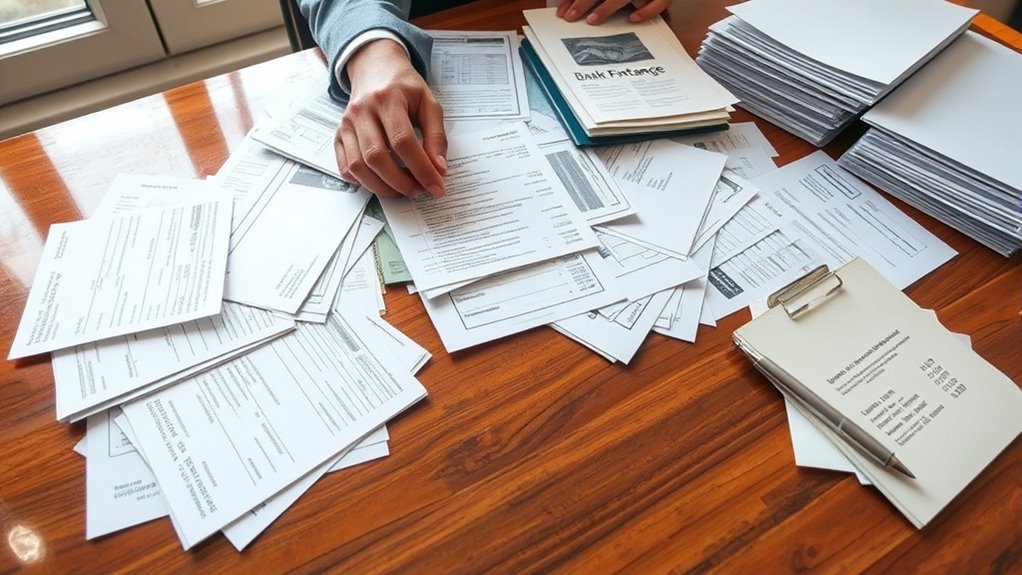 gather and organize financial documents