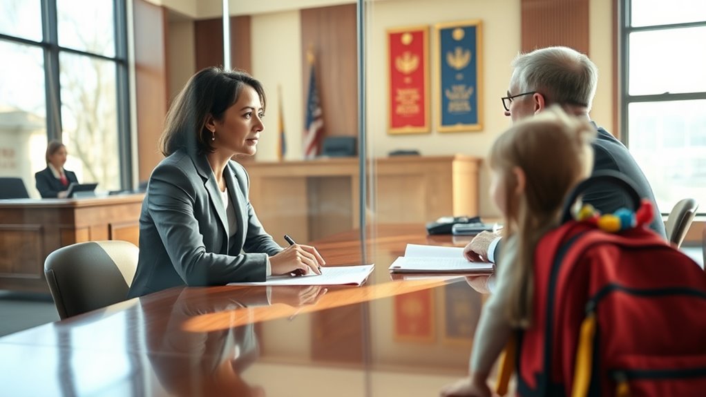 legal process for support