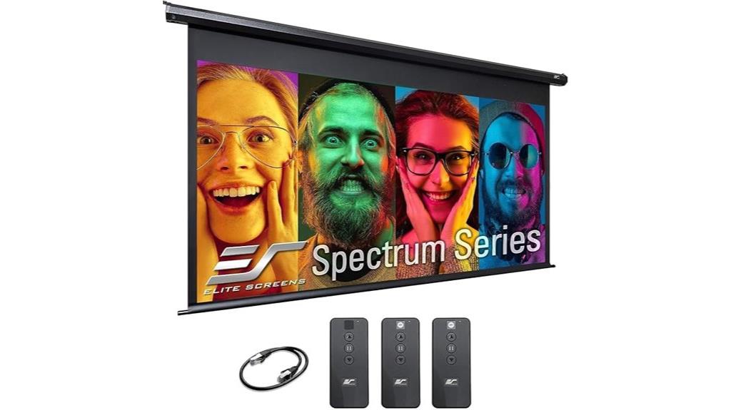 150 inch electric projector screen
