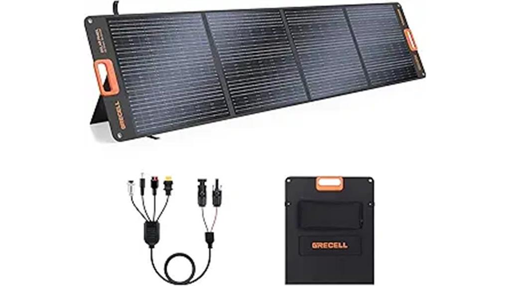 200w portable solar panel