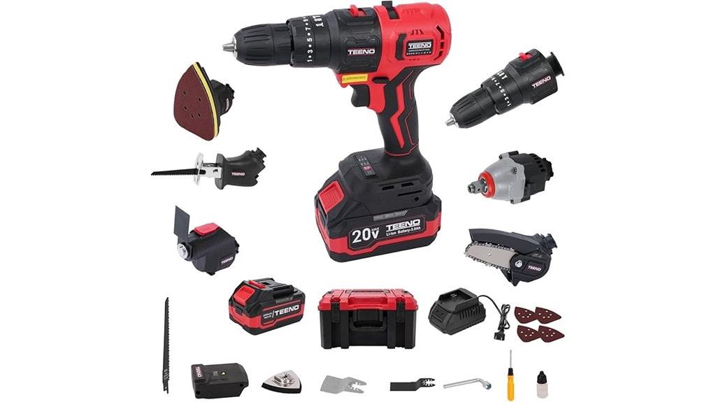 20 volt cordless tool kit
