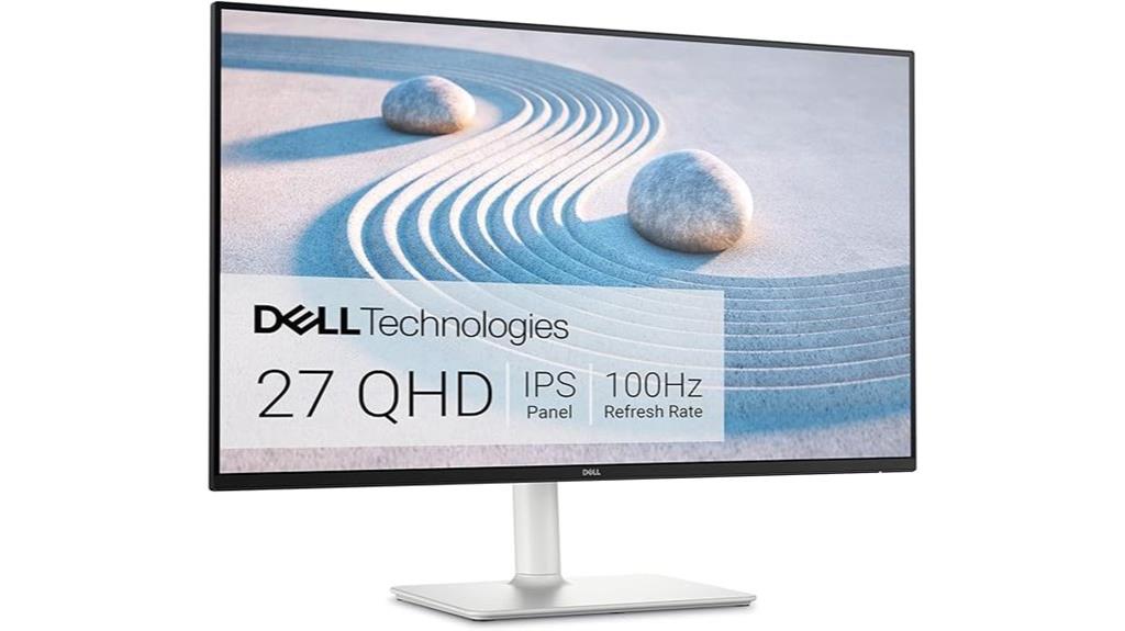 27 inch qhd white monitor