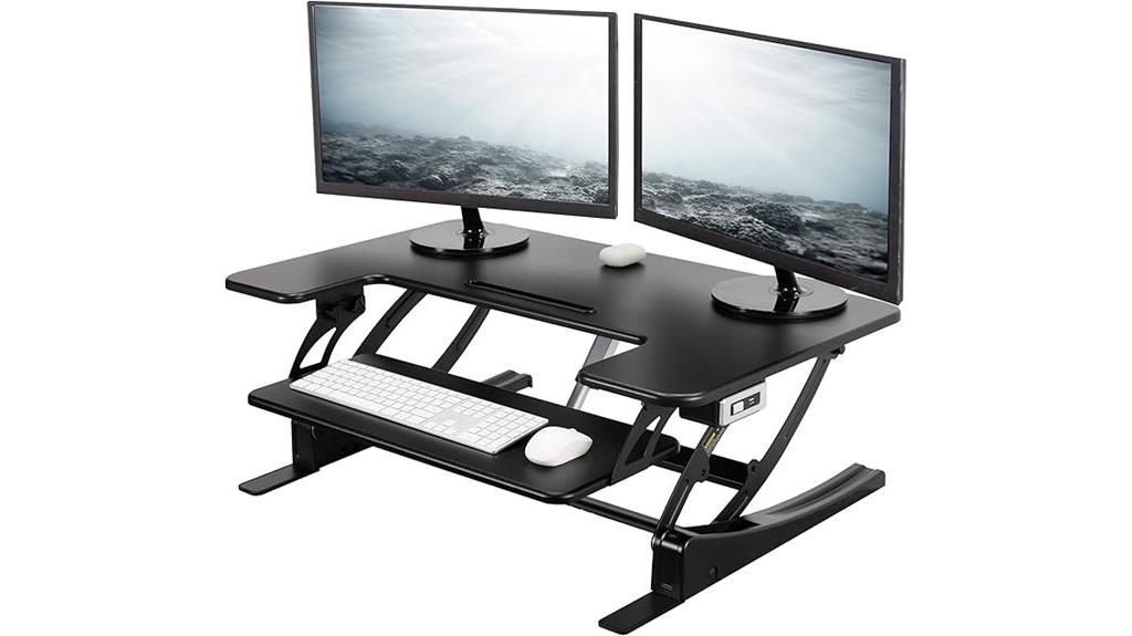 36 inch electric sit stand