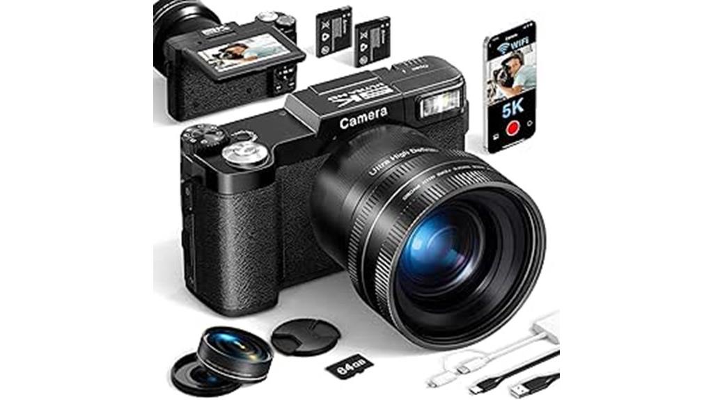 5k 64mp wifi camera
