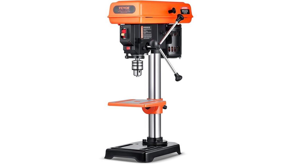 8 inch adjustable drill press