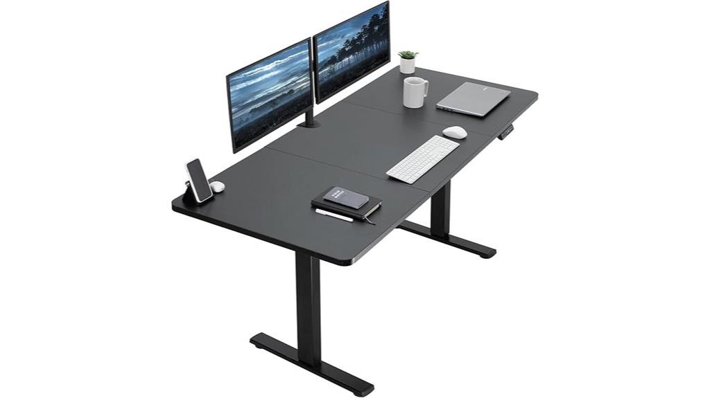 adjustable memory standing desk