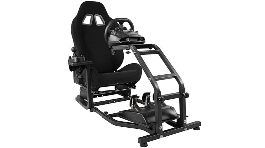 adjustable race seat cockpit