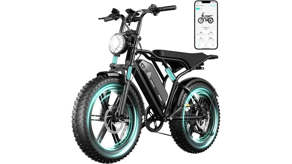 adult 1500w fat tire e bike