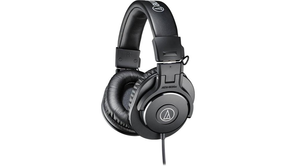 audio technica ath m30x headphones