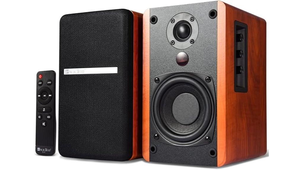 bluetooth active bookshelf speakers