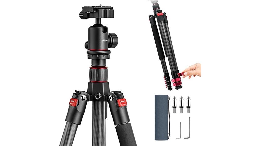 carbon fiber camera tripod