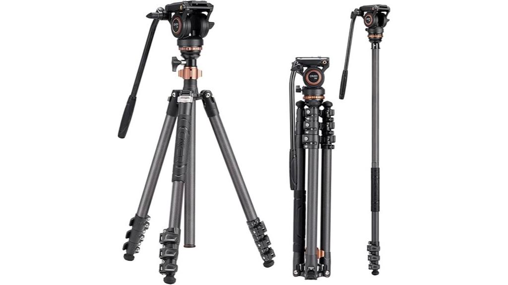carbon fiber tripod kit
