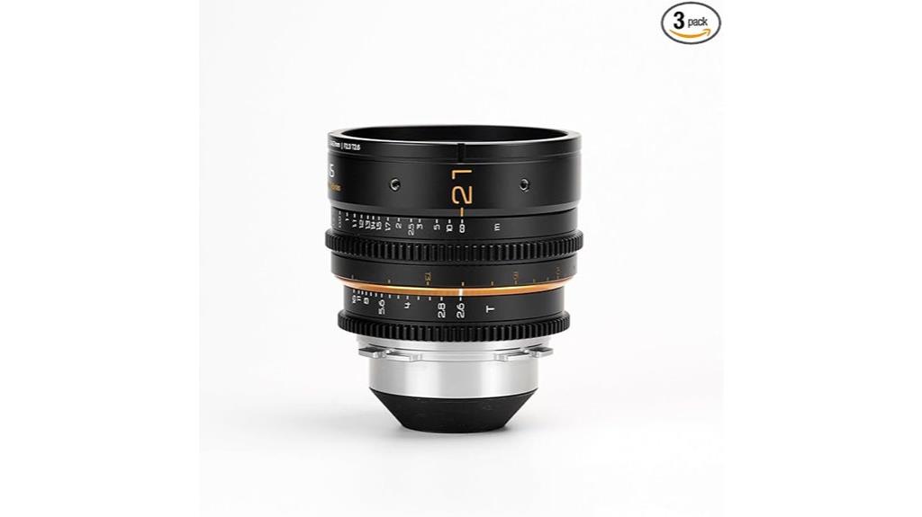compact full frame cine lens