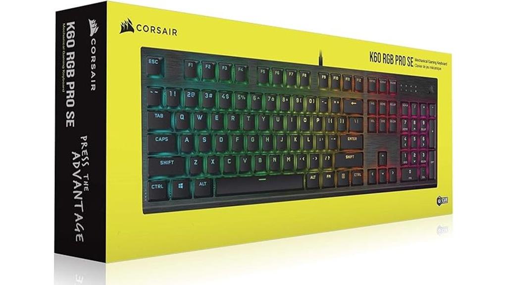 corsair rgb mechanical keyboard