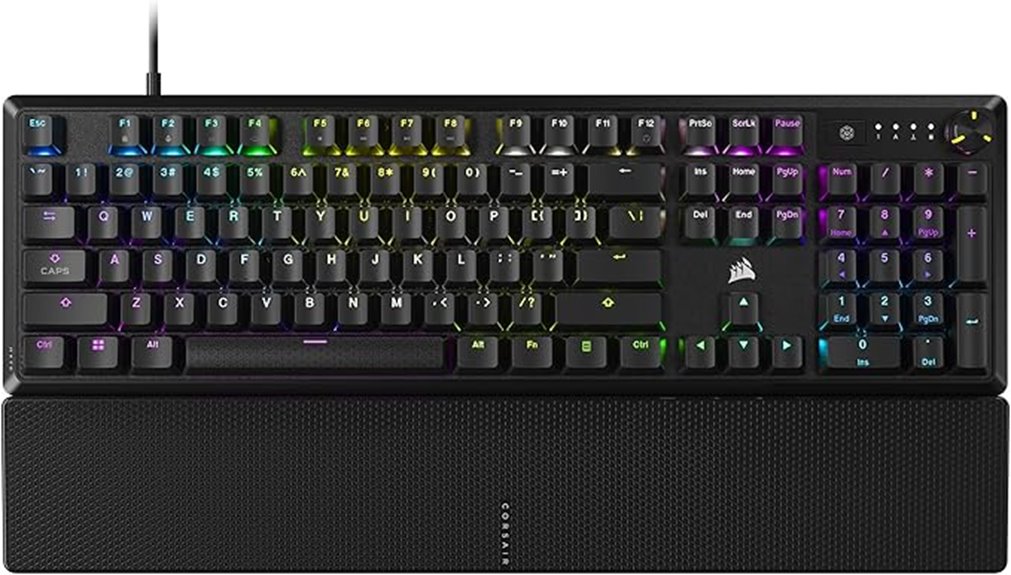 corsair rgb mechanical keyboard