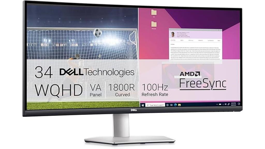 dell curved usb c monitor
