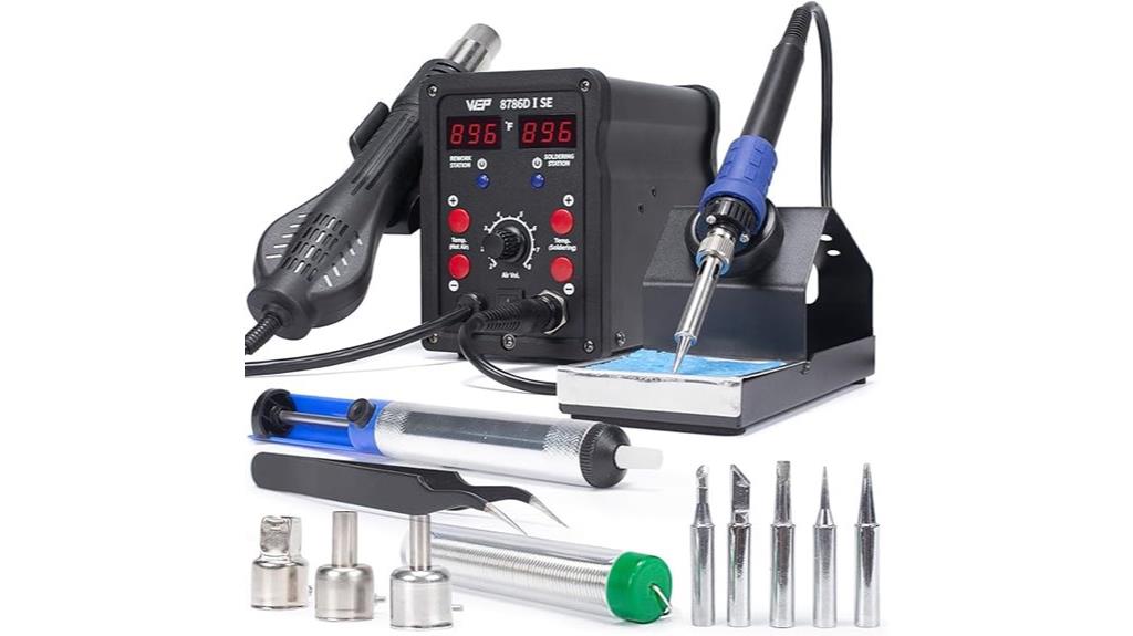 dual function soldering station