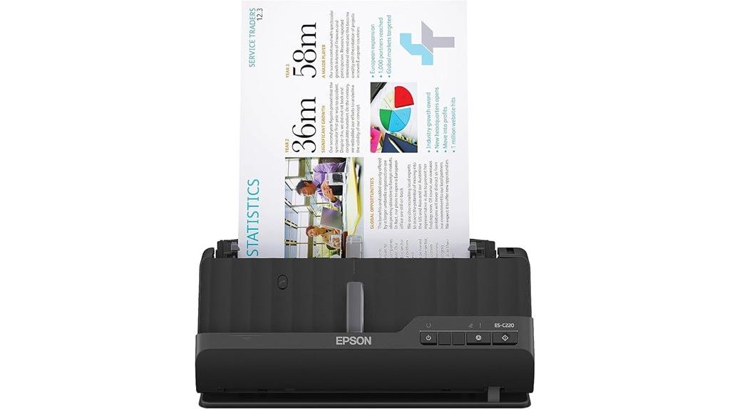 epson workforce es c220 scanner