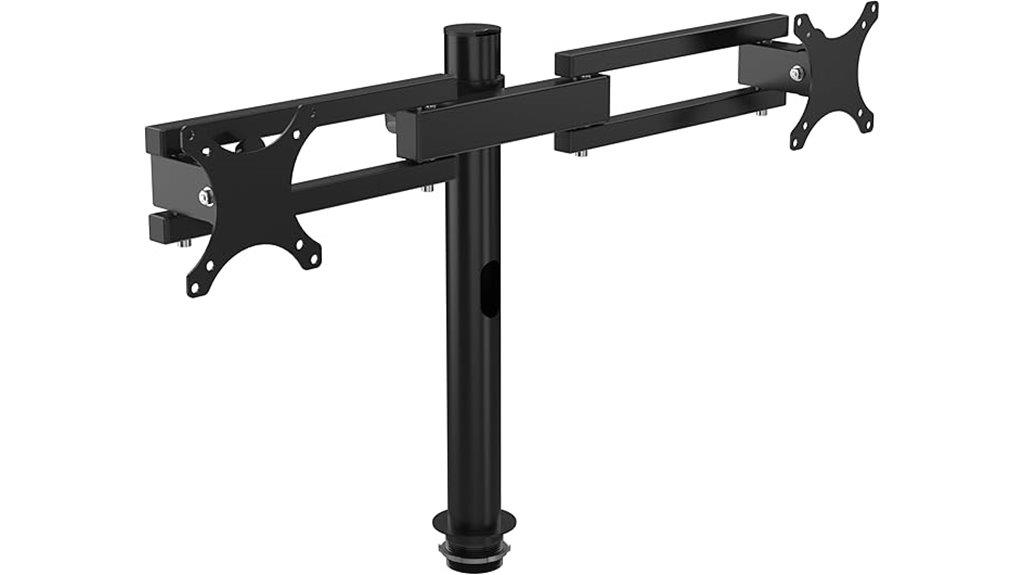 heavy duty adjustable monitor stand