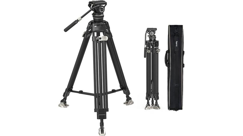 heavy duty carbon fiber tripod