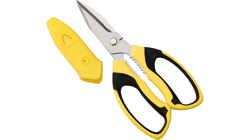 heavy duty yellow scissors