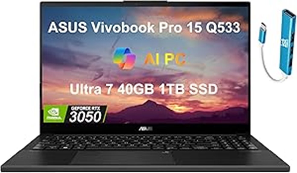 high performance oled laptop