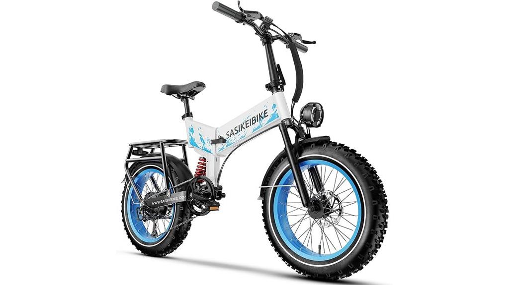 high power folding bike